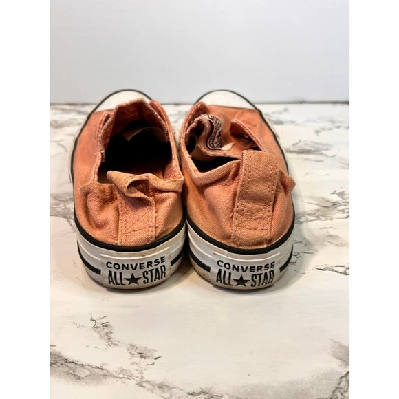 Pink Converse Low Top no lace Shoes size 6 - Picture 6 of 9